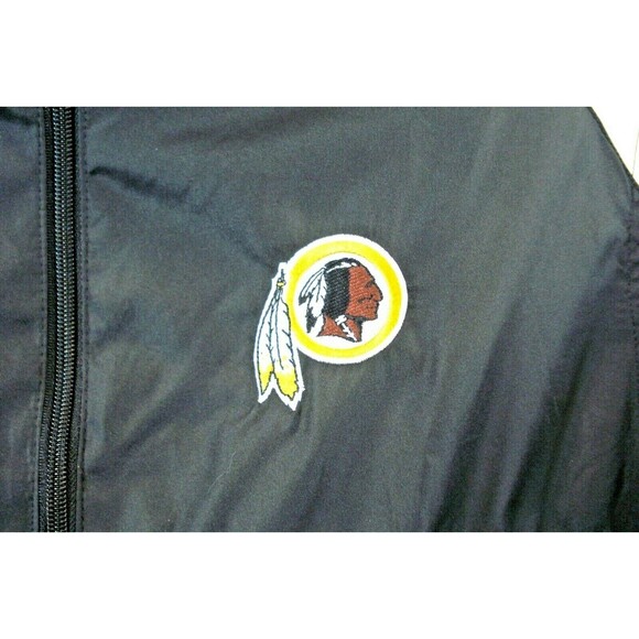 Washington Redskins NWT NFL Reebok Windbreaker Full Zip Sewn Mens Size L - Picture 4 of 7